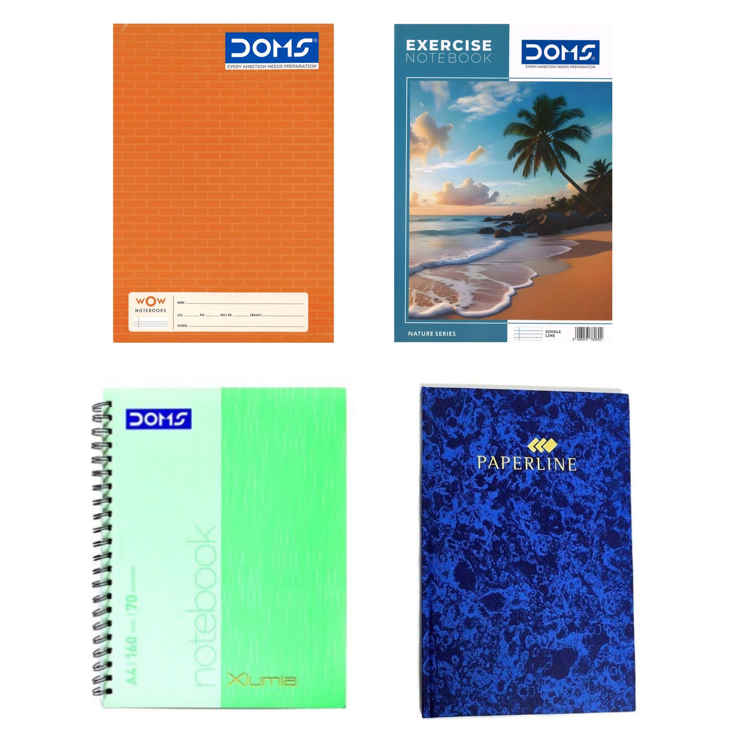 Registers & A4 Notebooks