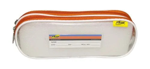 Trio Pencil Pouch Double Zip