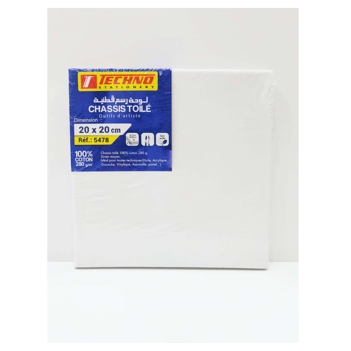 Techno Cotton Canvas (20x20 cm - 280g)