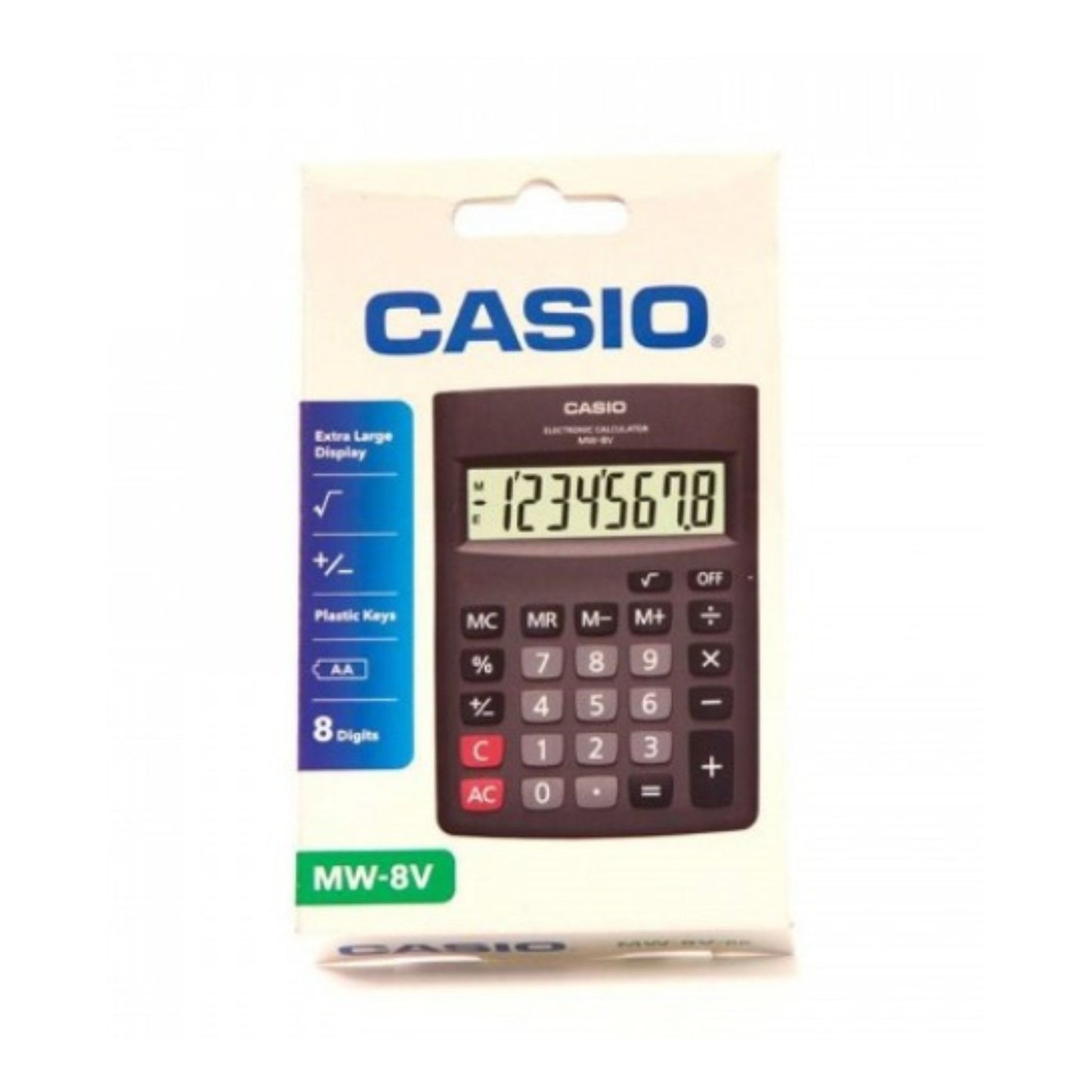 Casio Calculator MW-8V