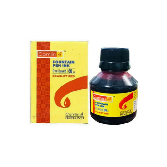 Camlin Fountain Ink Red