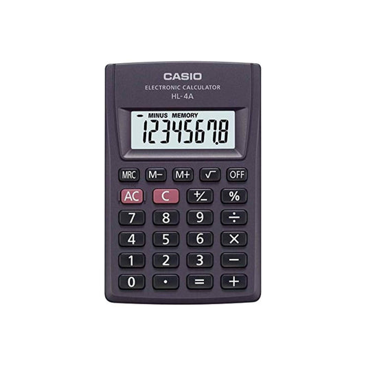 Casio Pocket Calculator HL-4A