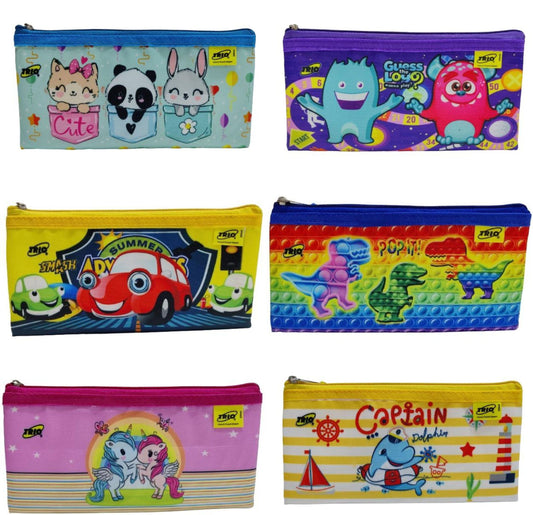 Trio Design Pouch Single Zip