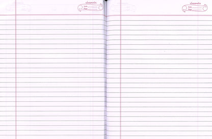 Classmate Notebook 172pg 24x18  Single Line (Hard cover)