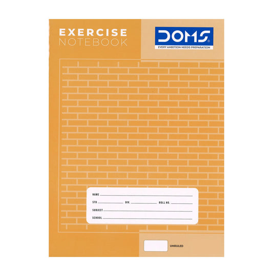 DOMS Notebook 172pg 24x18 Unruled