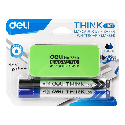 Deli Whiteboard Marker Set