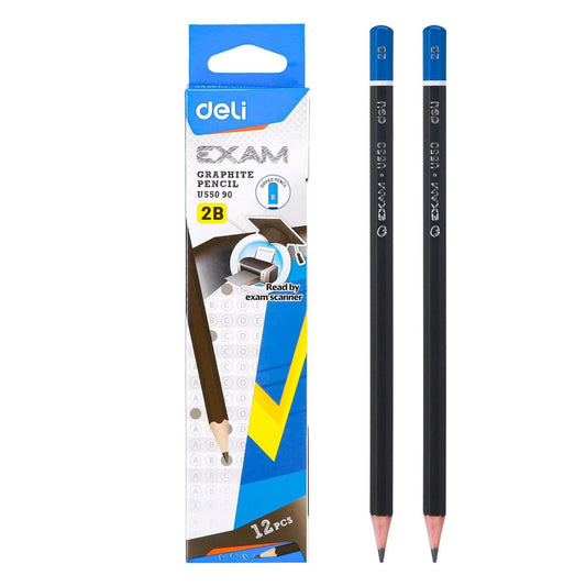 Deli U550 90 Pencil 2B (12)