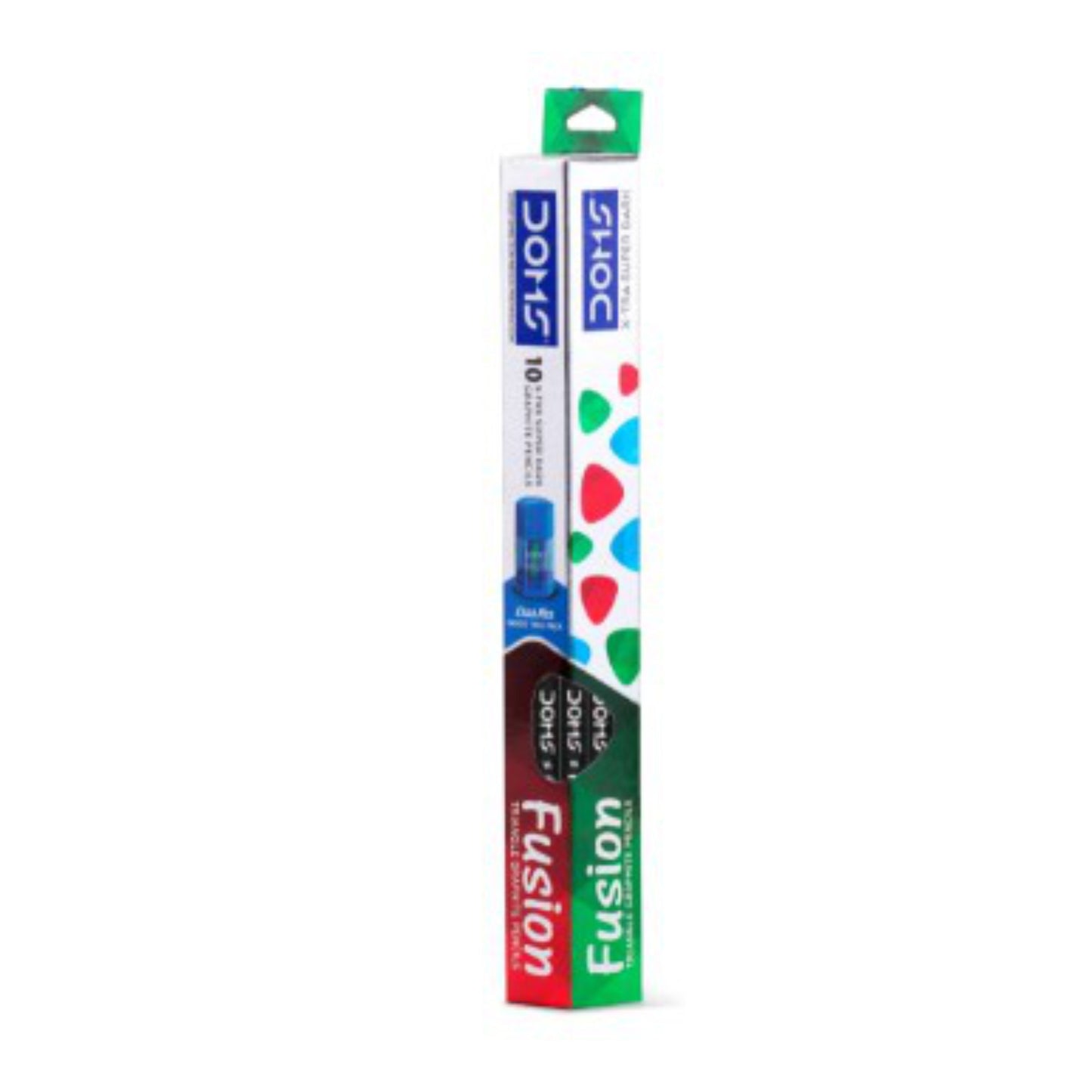 Doms Fusion Xtra Super Dark Pencil (Pack of 10)