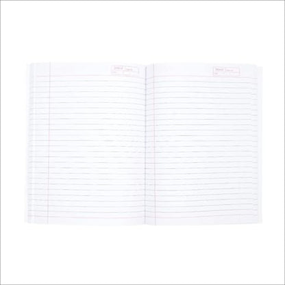 Doms Notebook 200pg 24x18 Single Line