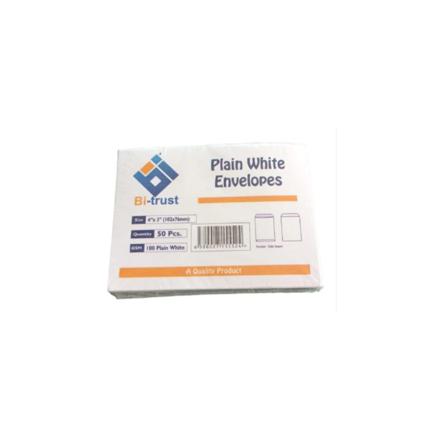 Envelope 102x76mm White (Pack of 50)