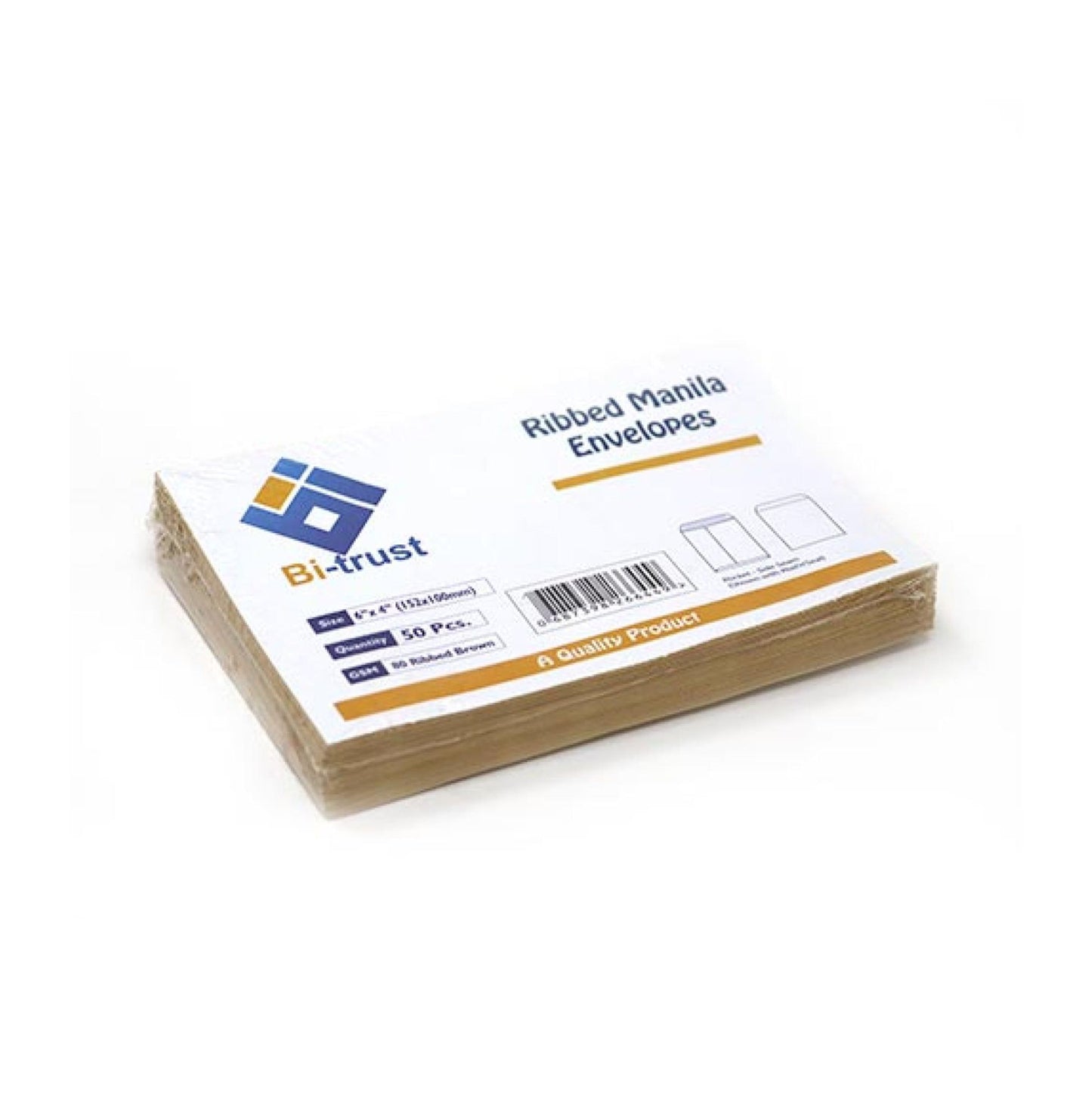 Envelope 152x100mm Brown (Pack of 50)