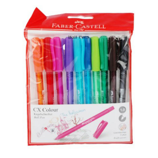 Faber Castel CX 10 Coloured Pens