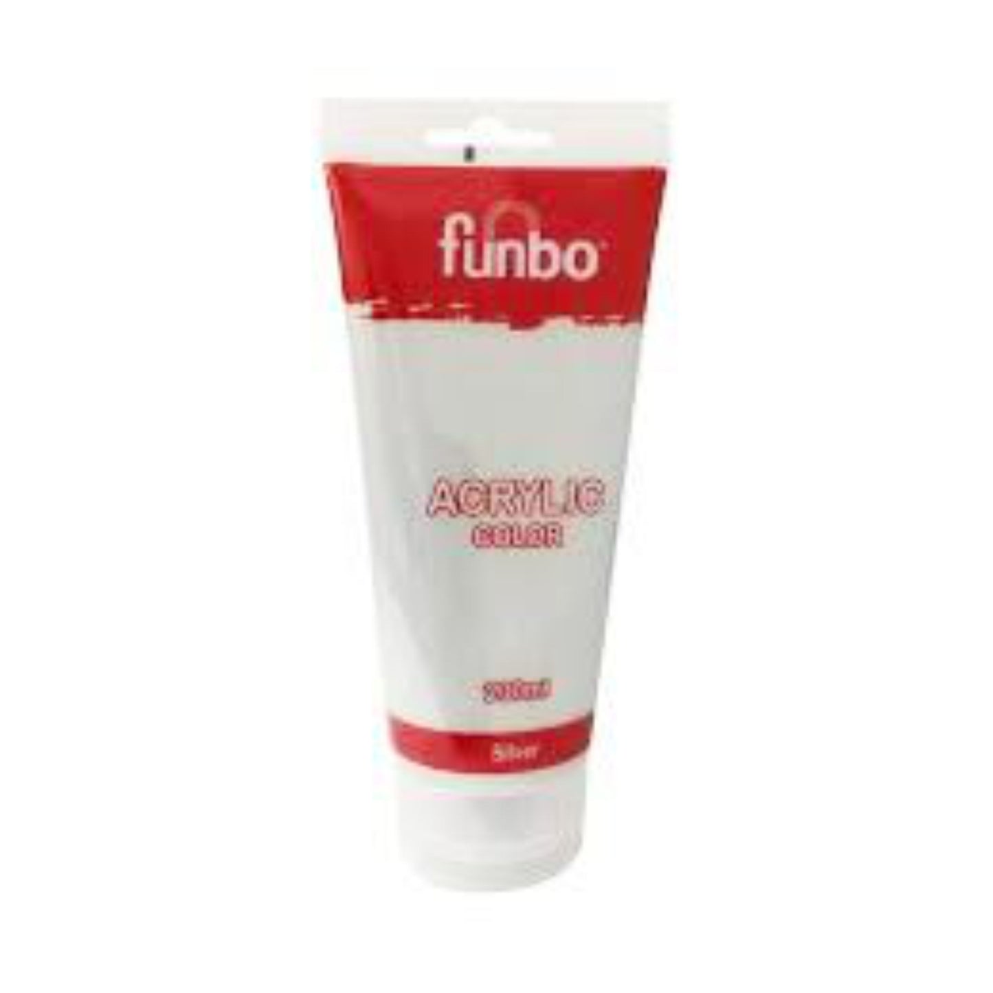 Funbo White Acrylic Tube 200ml