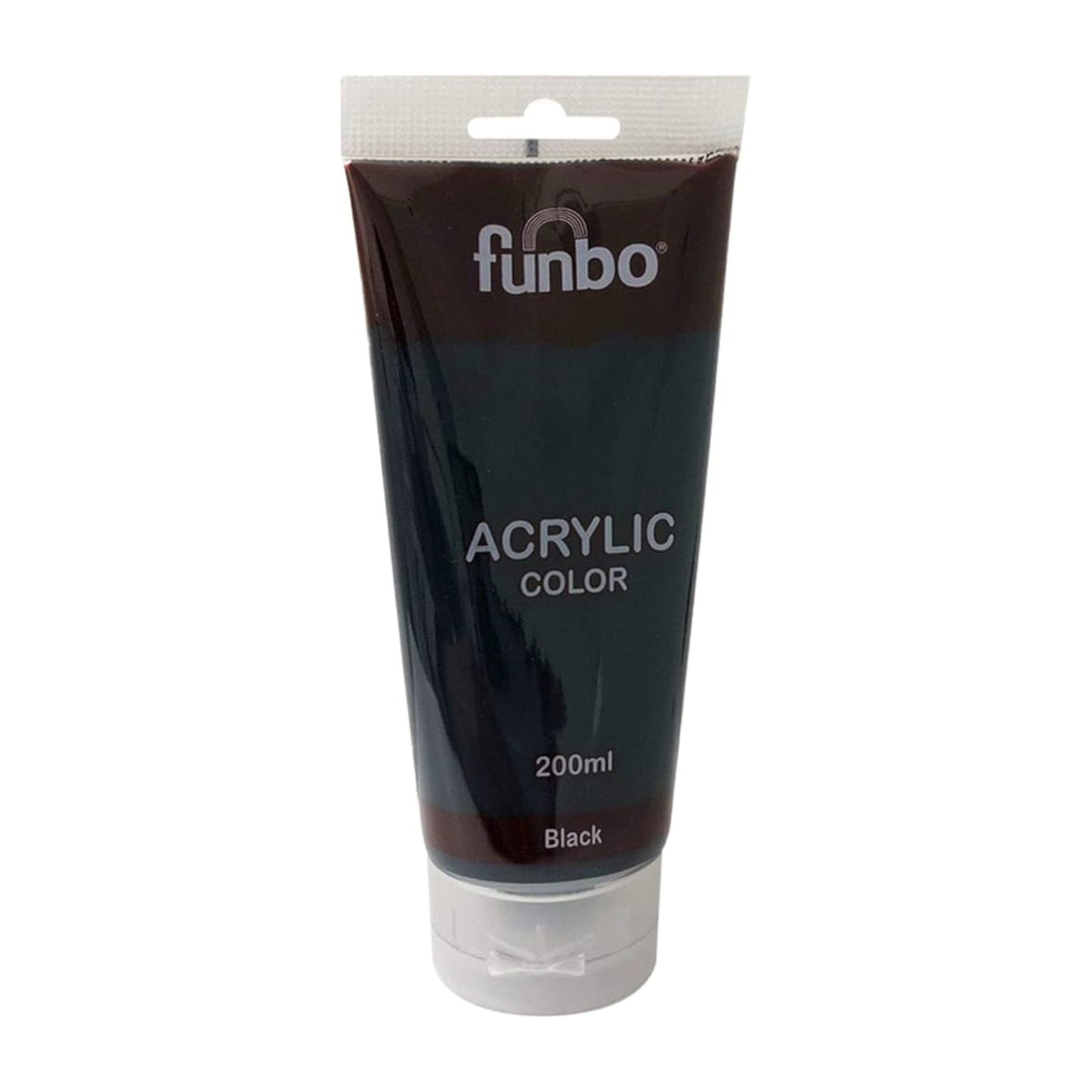 Funbo Black Acrylic Tube 200ml