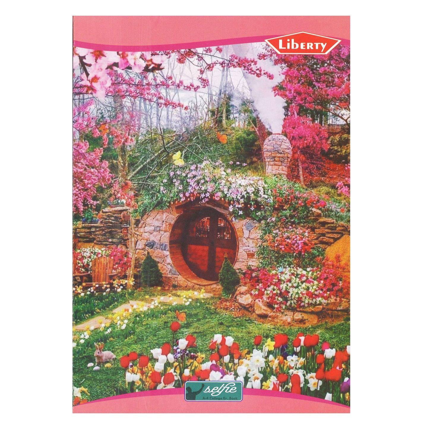 Liberty Notebook 172pg A4 Plain