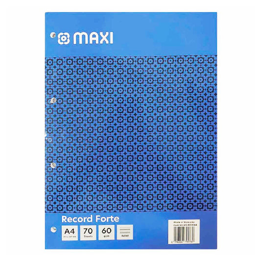 Maxi Block Refill A4 70 Sheets