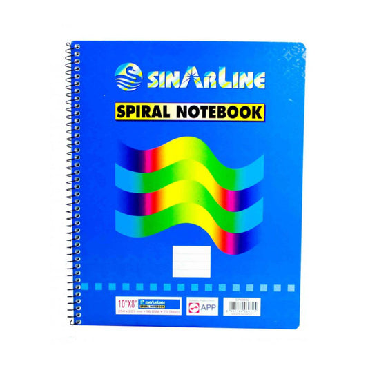 Sinarline Spiral Notebook 10"x8"