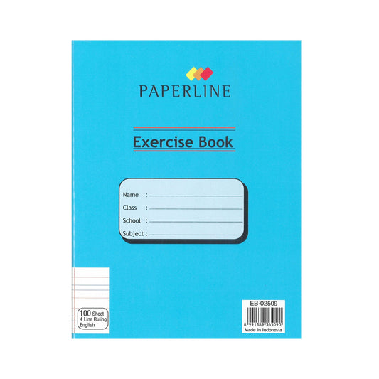 Paperline Notebook 200pg 4 Line