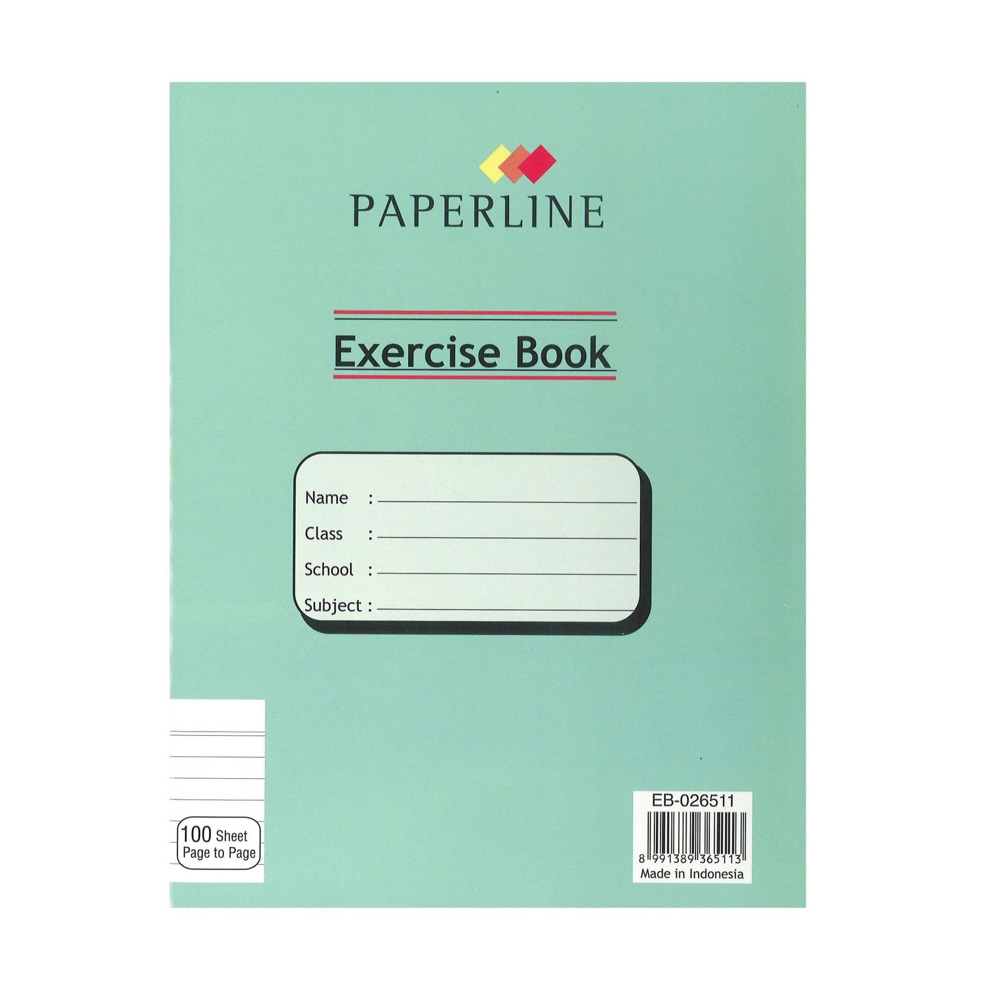 Paperline Notebook 200pg Interleaf