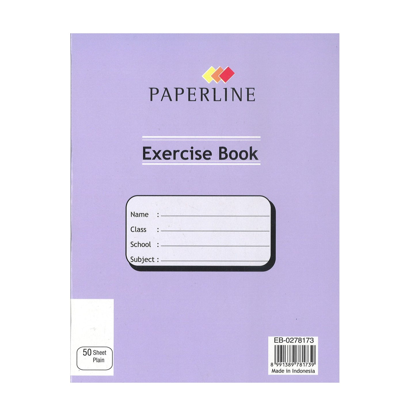 Paperline Notebook 100pg Unruled