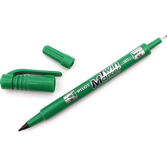 Pilot Twin Marker Green