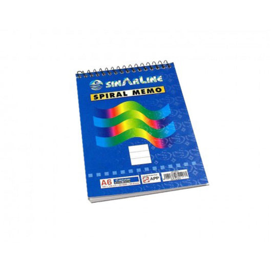 Sinarline Spiral Memo  A6