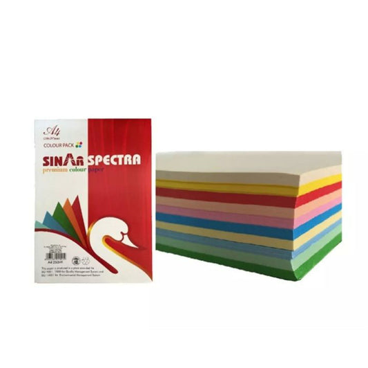 SinarSpectra Coloured Paper (Pack of 250)