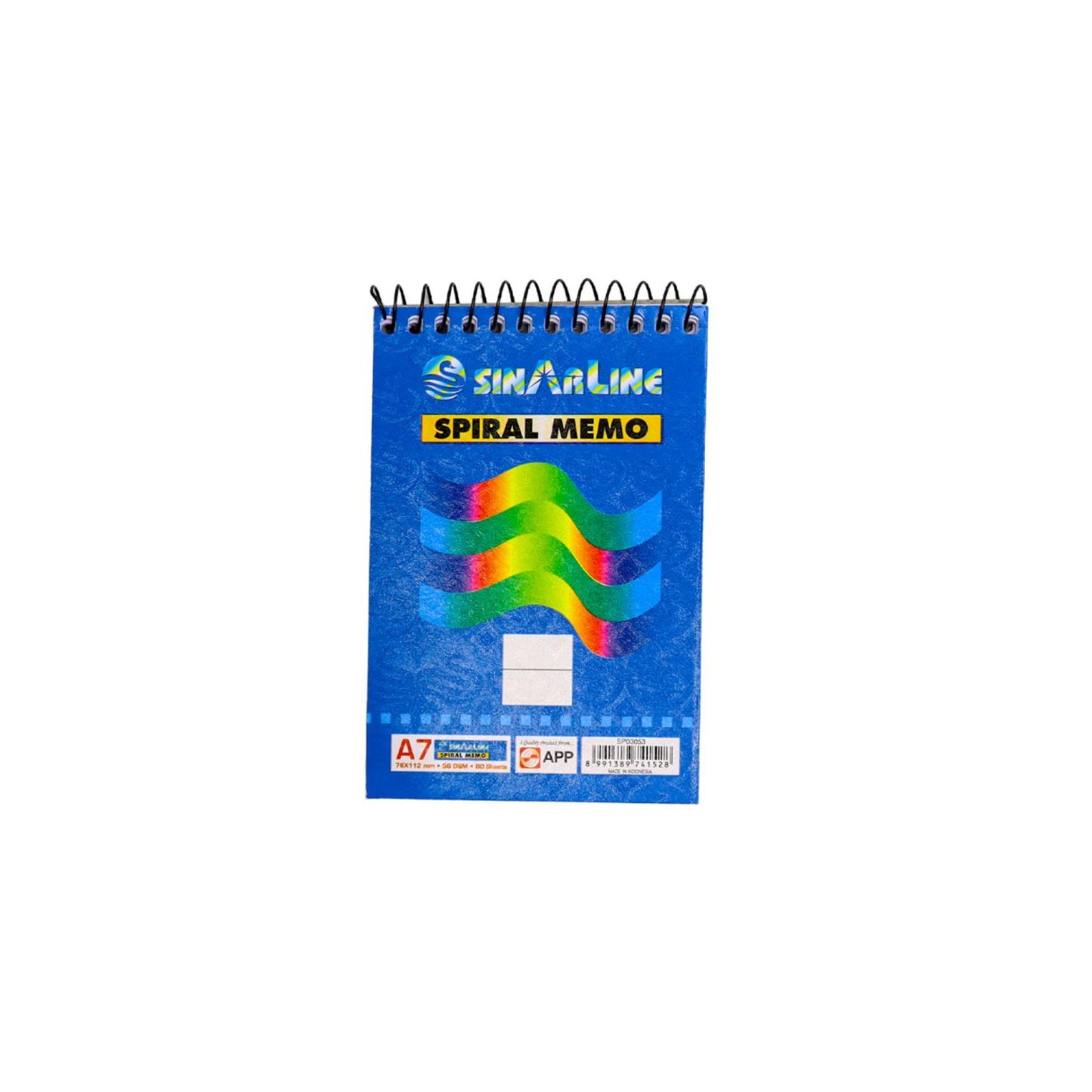 Sinarline Spiral Memo A7