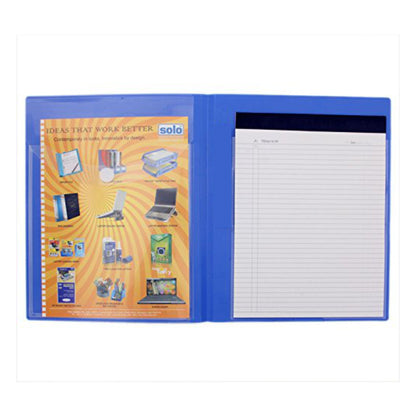 Solo Meeting Folder - Blue