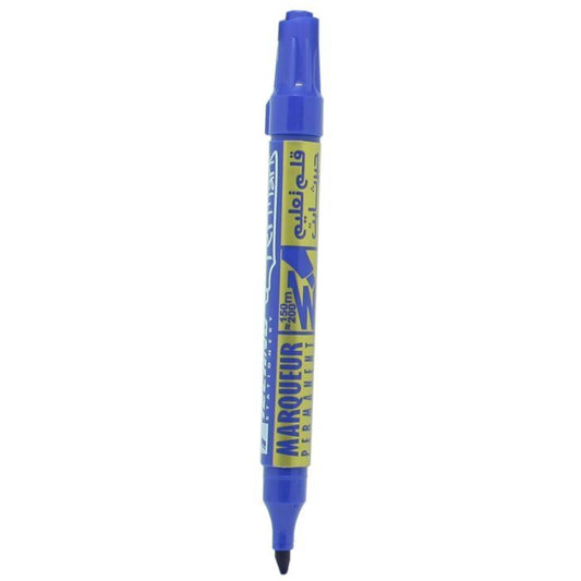 Techno Permanent Marker Chisel Blue
