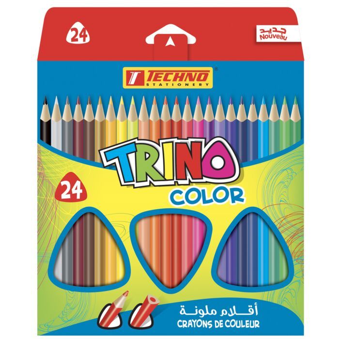 Techno Colour Pencils 24 (4369)