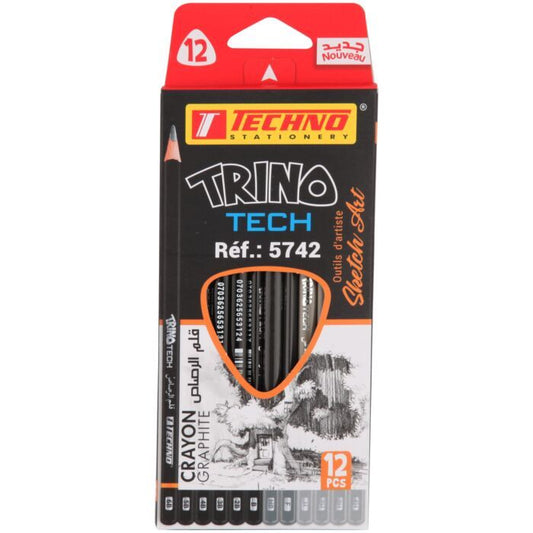 Techno Trino Sketch Pencil 5742(12)