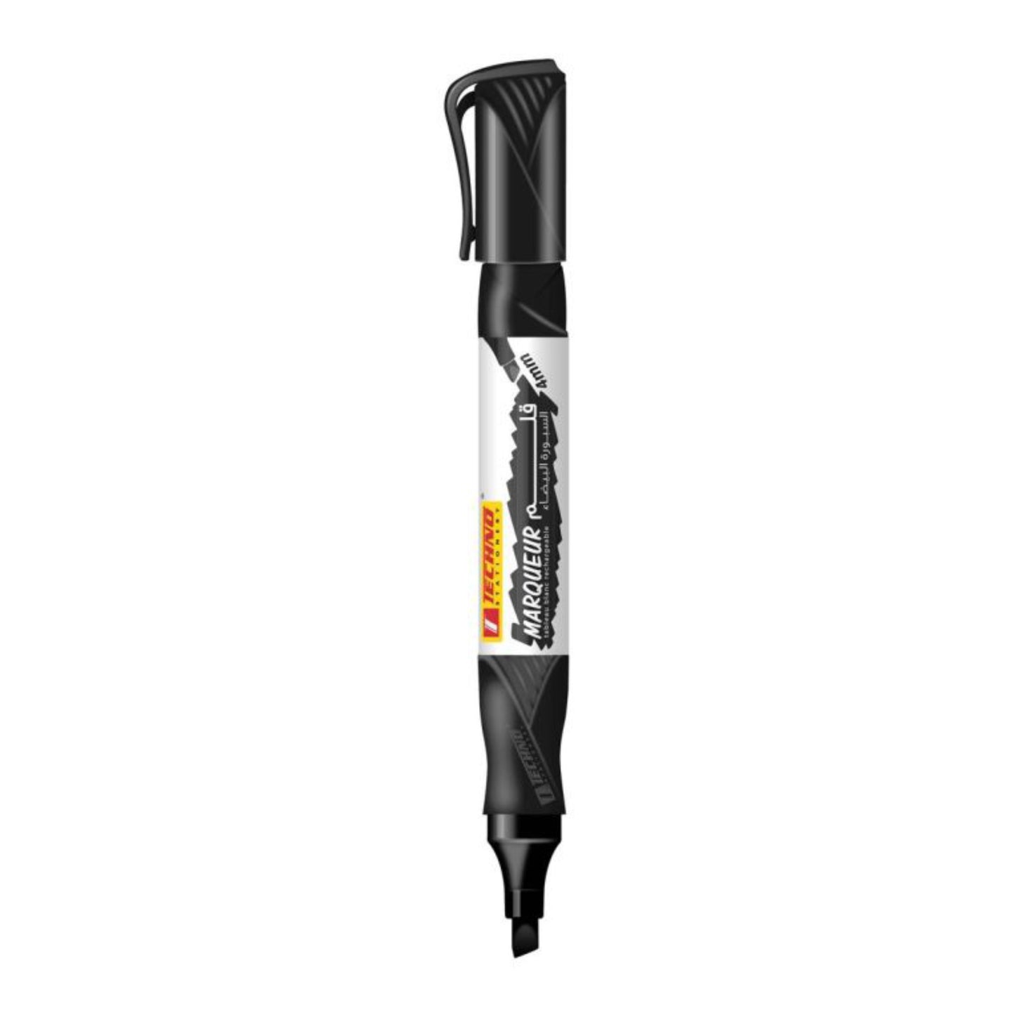 Techno Whiteboard Marker Black