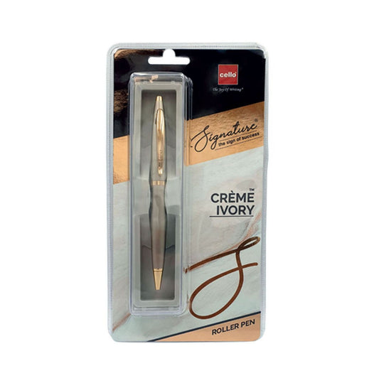 Cello Signature Creme Ivory Ball Pen