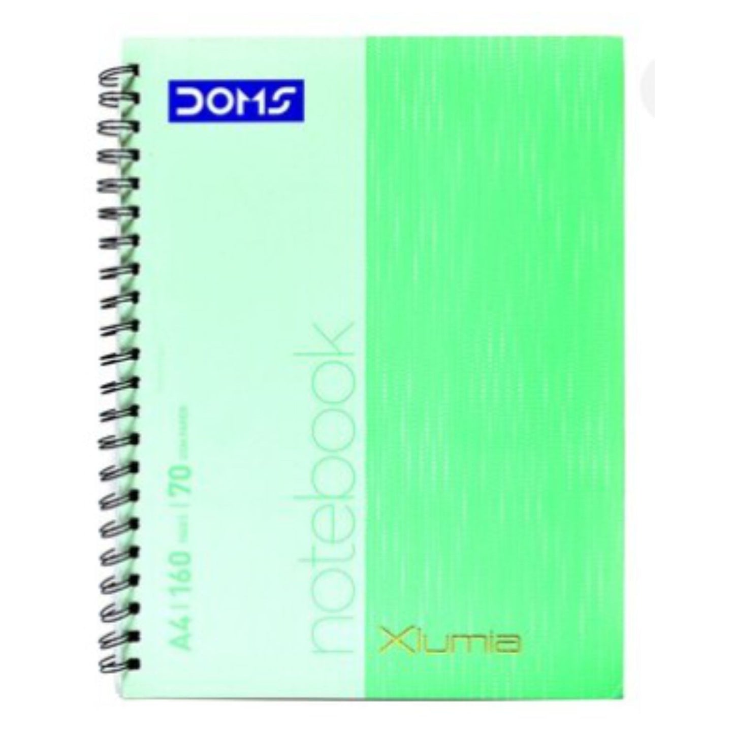 DOMS Xlumia A4 Spiral Notebook 160pg
