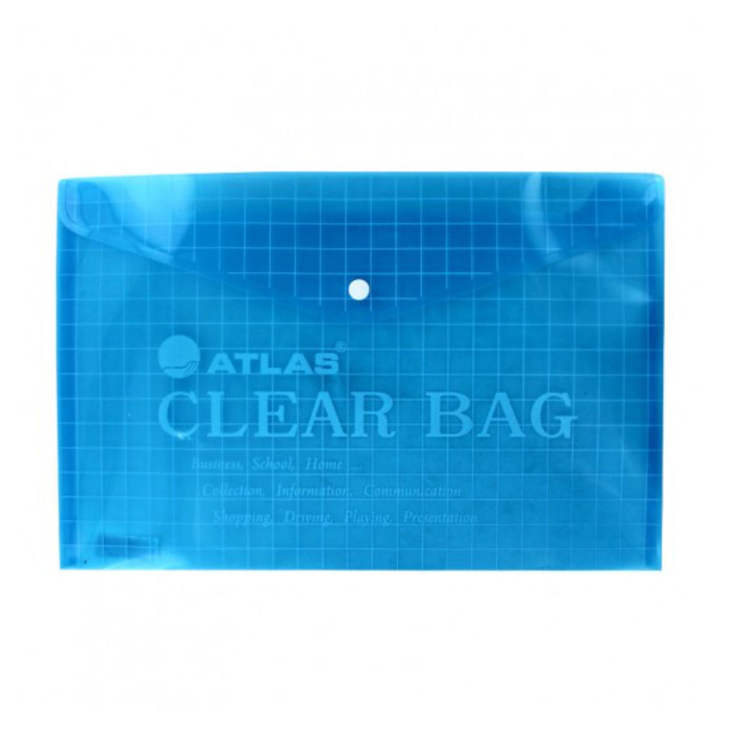 Atlas My Clear Bag - Blue