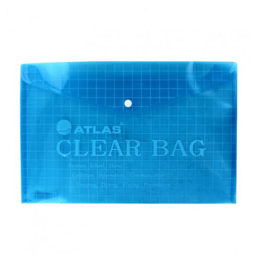 Atlas My Clear Bag - Blue