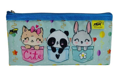 Trio Design Pouch Single Zip