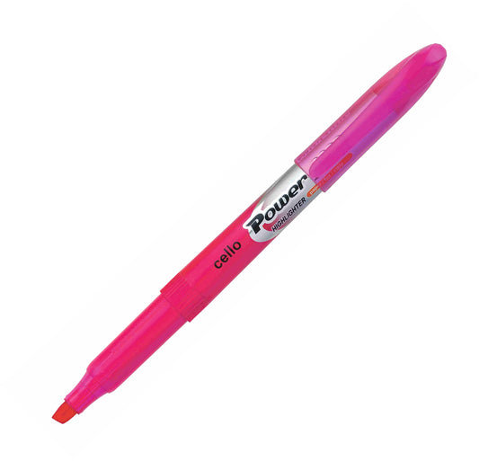 Cello Pen Highlighter - Pink