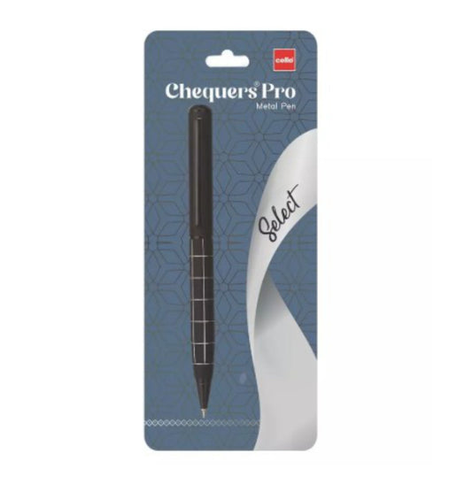 Cello Chequers Pro Blue Ball Pen