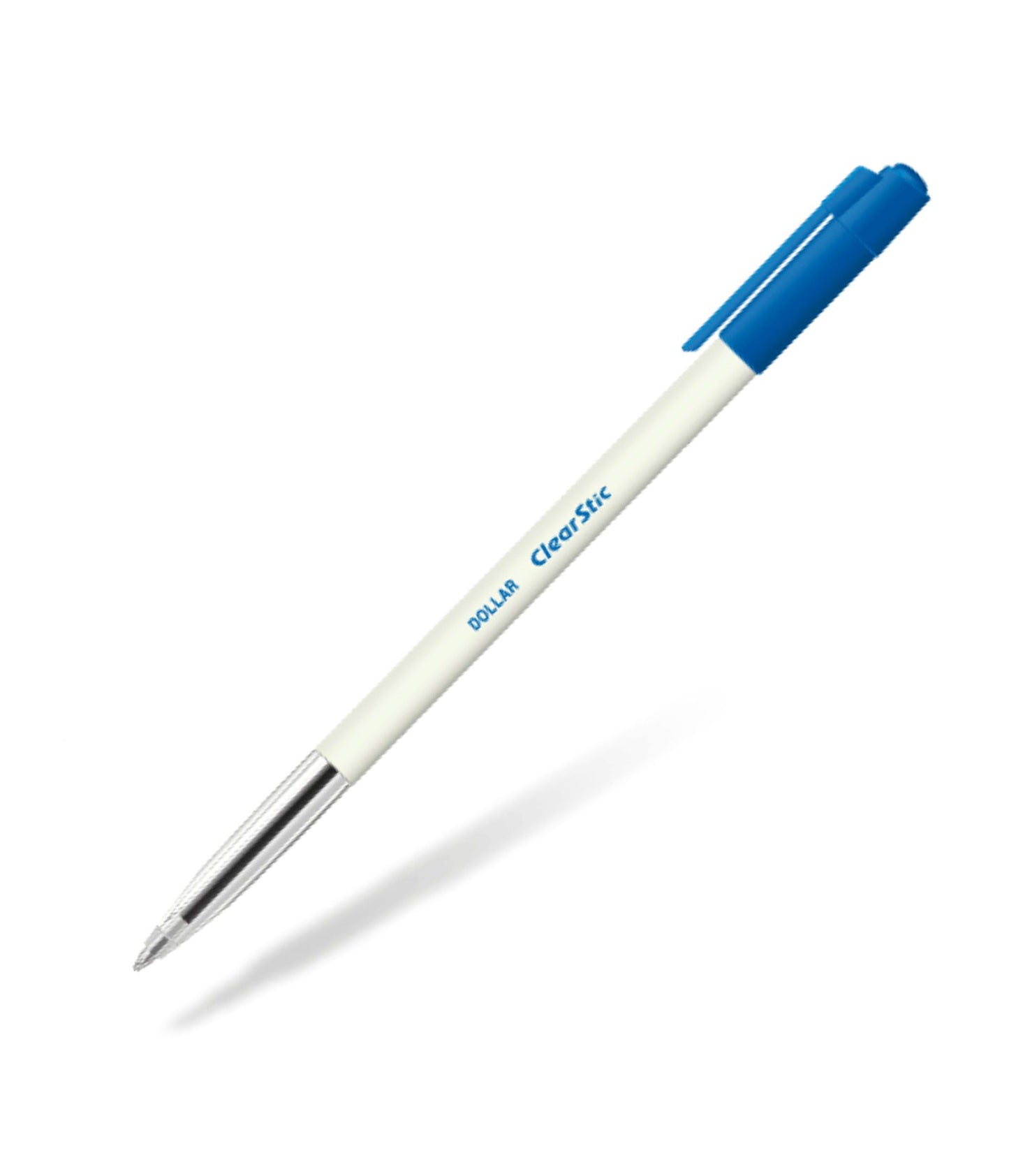 Dollar Clear Stic Ball Pen - Blue