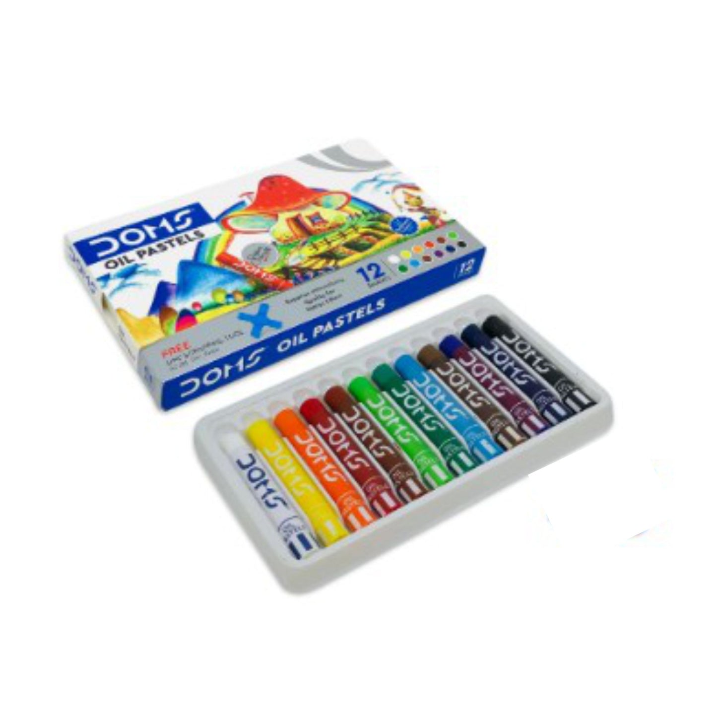 Doms Oil Pastels (12)