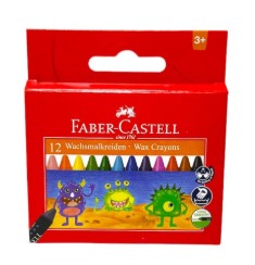Faber-Castell Wax Crayons (12)