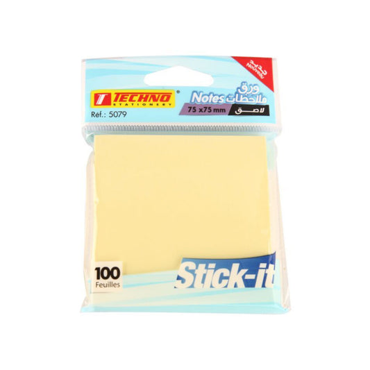 Techno Sticky Notes 75x75mm 100 sheets (5079)