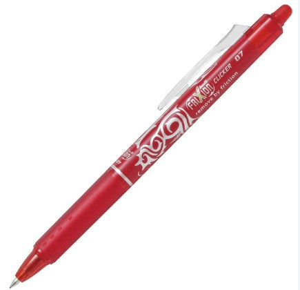 Pilot Frixion Erasable Ball Pen 0.7 Red