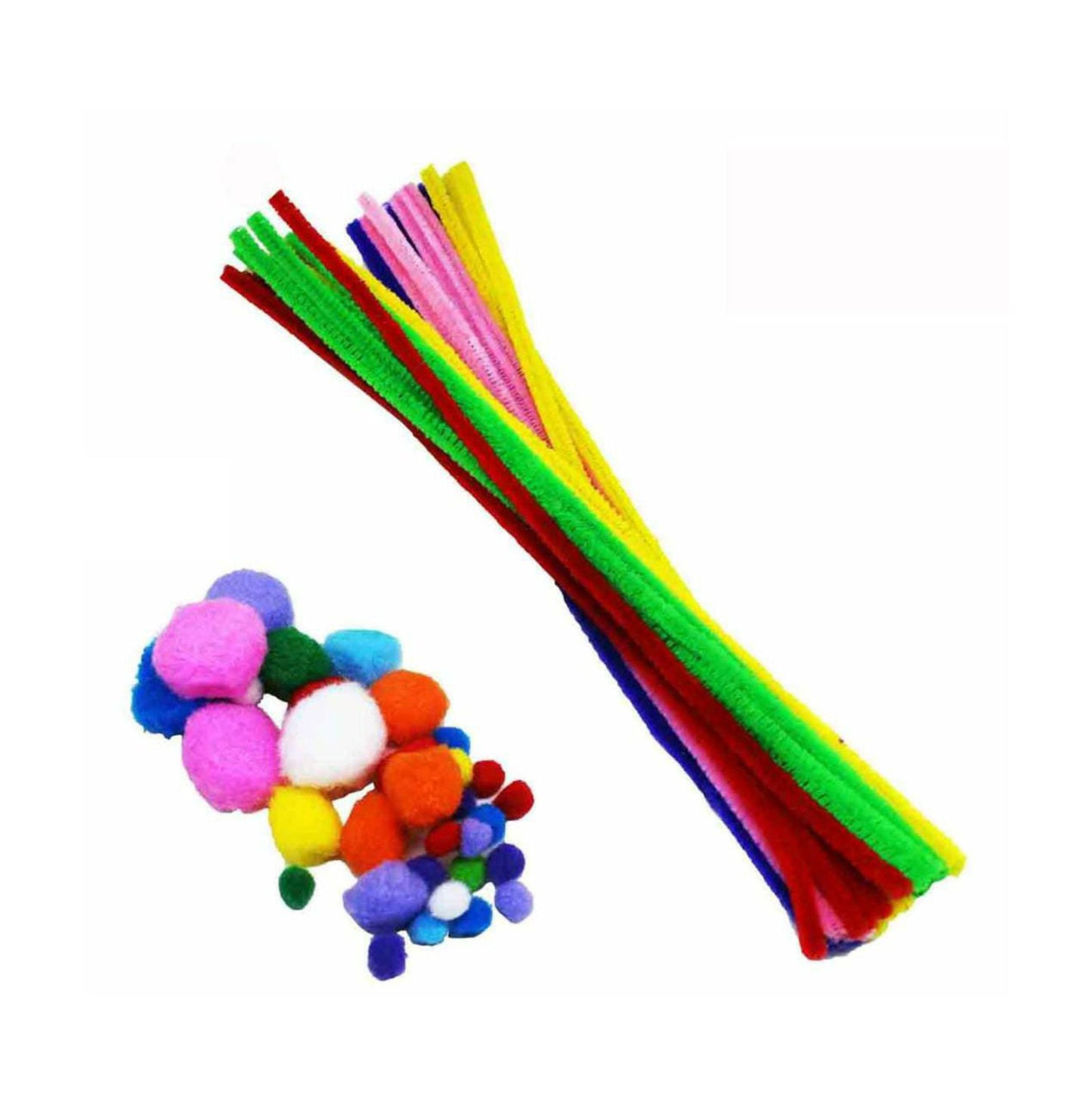 Pipe Cleaner with Pom Pom balls