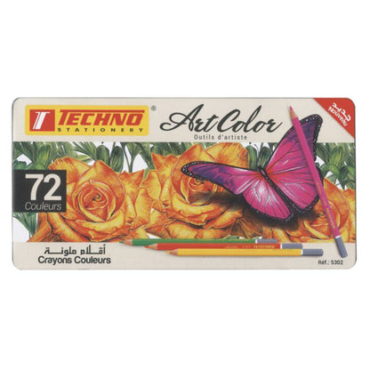 Techno Art Colour Pencils (Set of 72)