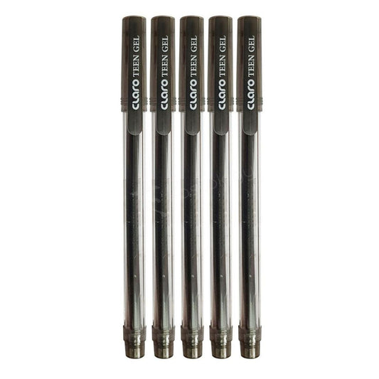 Claro Teen Gel (Pack of 5) - Black