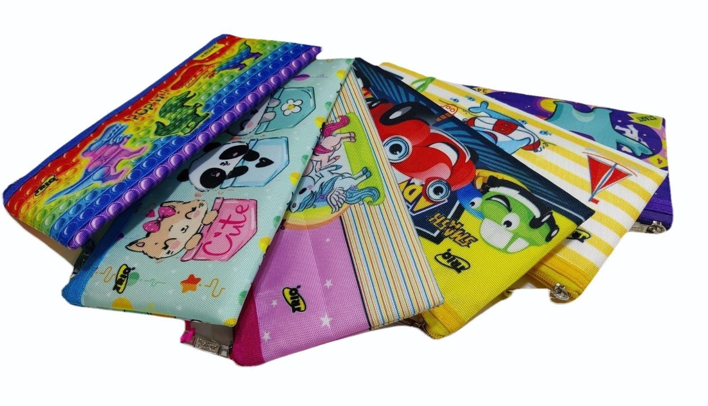 Trio Design Pouch Single Zip