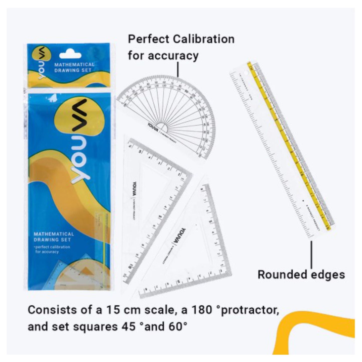 Youva Mathematical Drawing Set